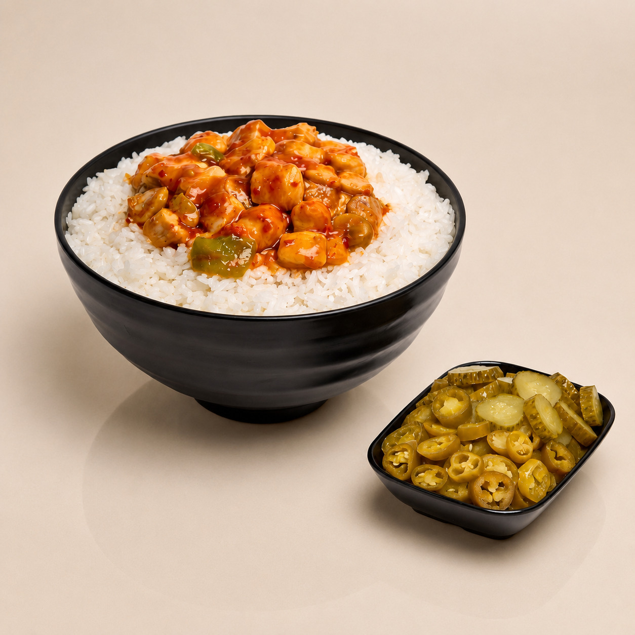 Sweet Chili Soslu Tavuk Pilav