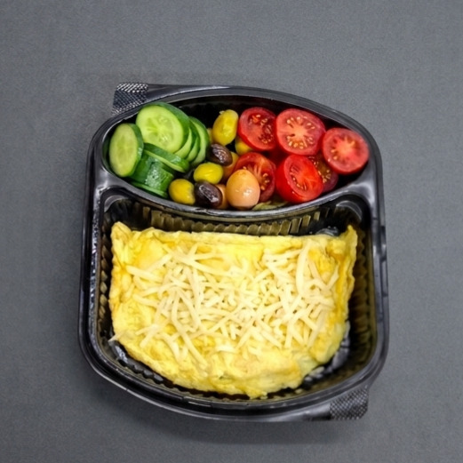 Kaşarlı Omlet Tabağı
