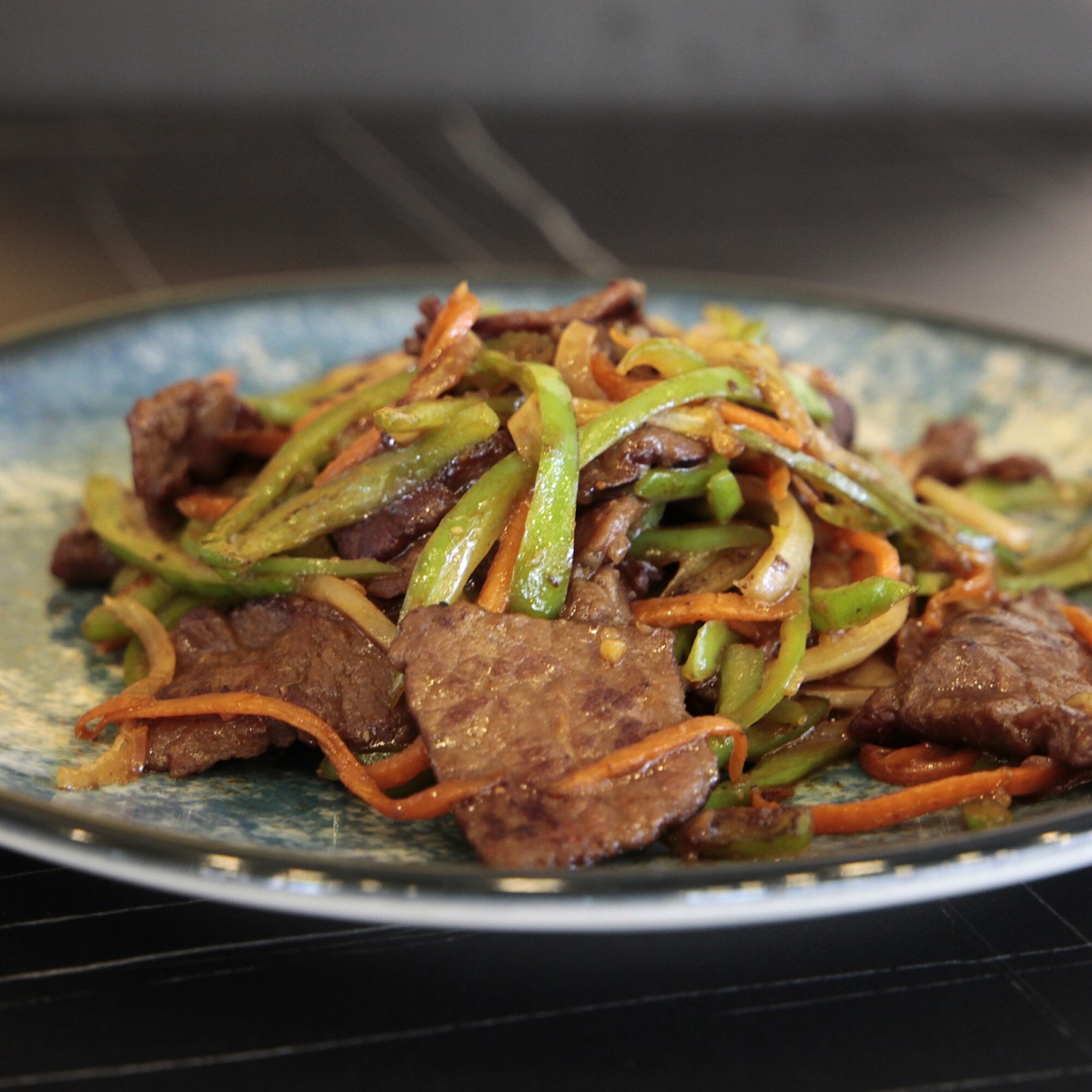 Yeşil Biberli Dana Eti (Beef with Green Pepper)
