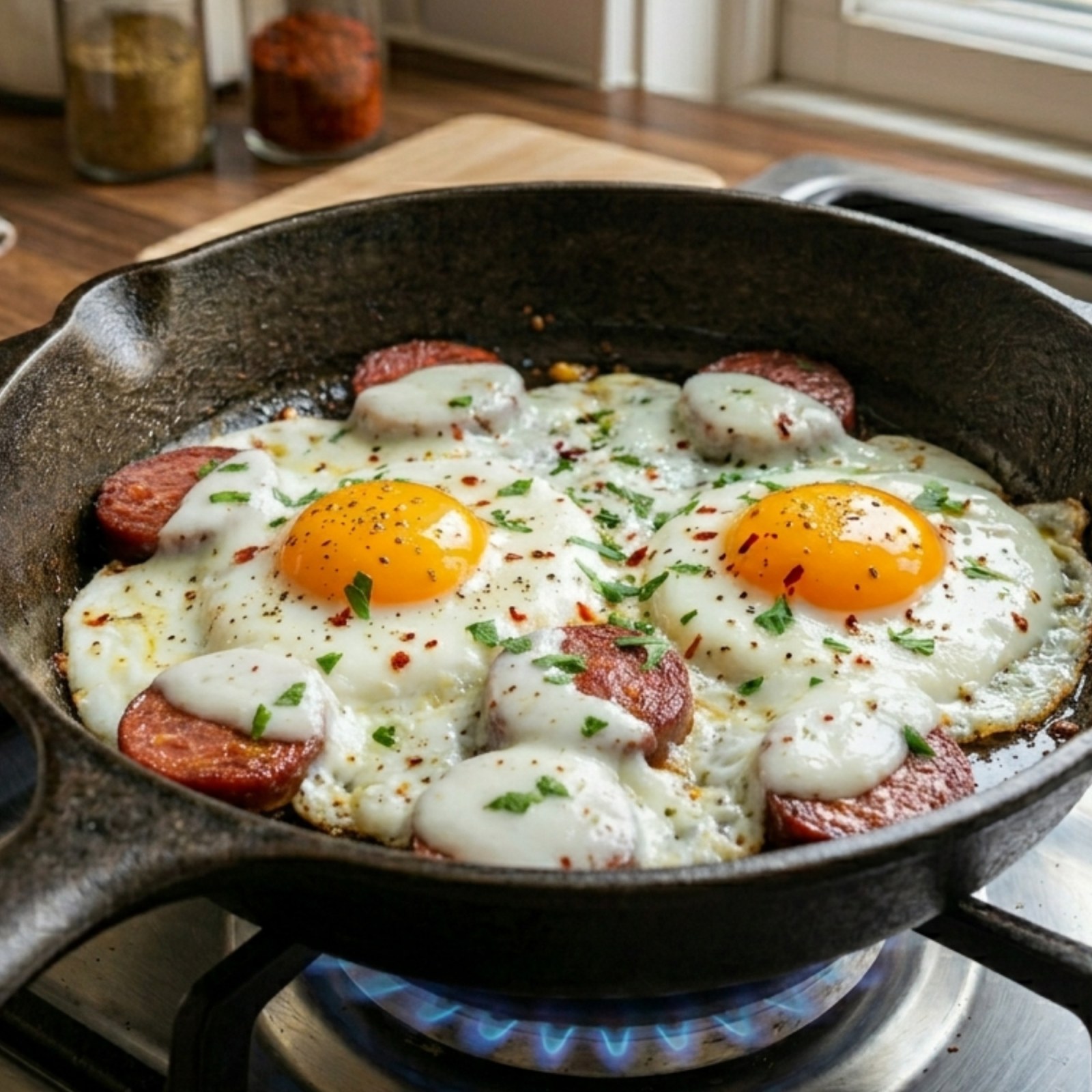 Sucuklu Yumurta