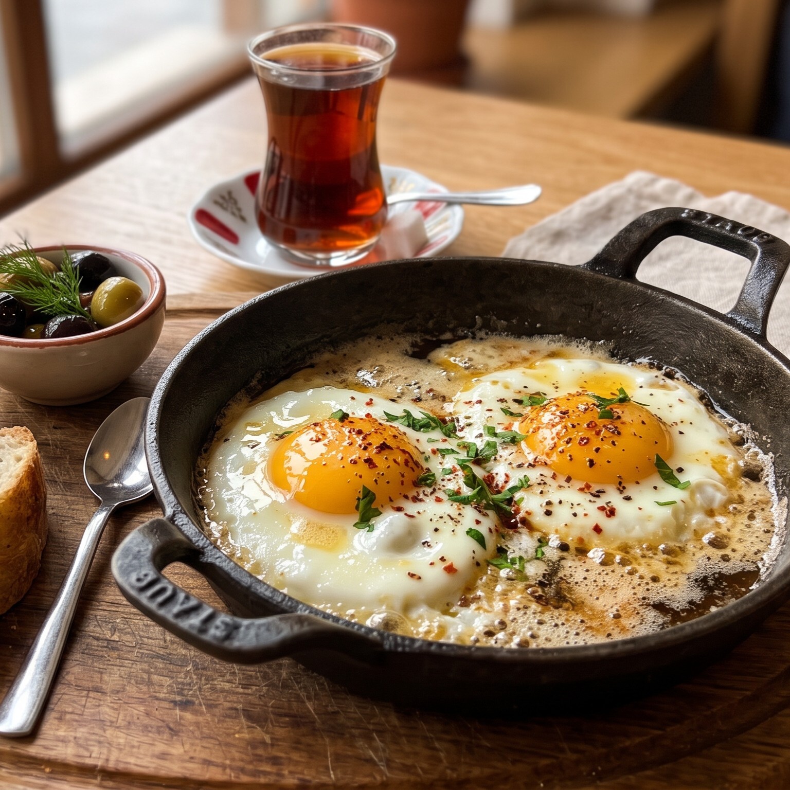 Tereyağlı Yumurta (Tek Kişilik)