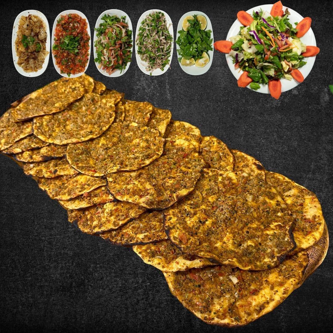 Adana Lahmacun Yarım Kilo (25 Adet)