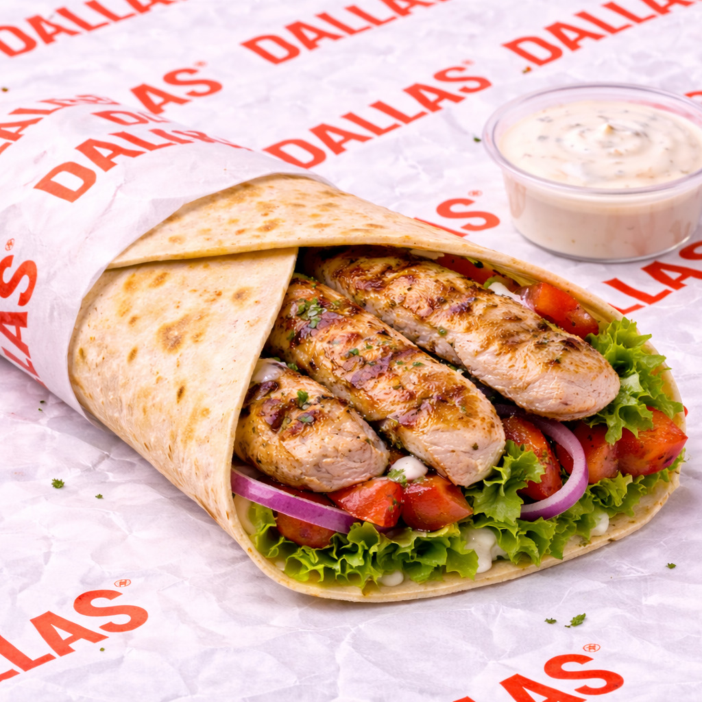 Dallas Tavuklu Dürüm