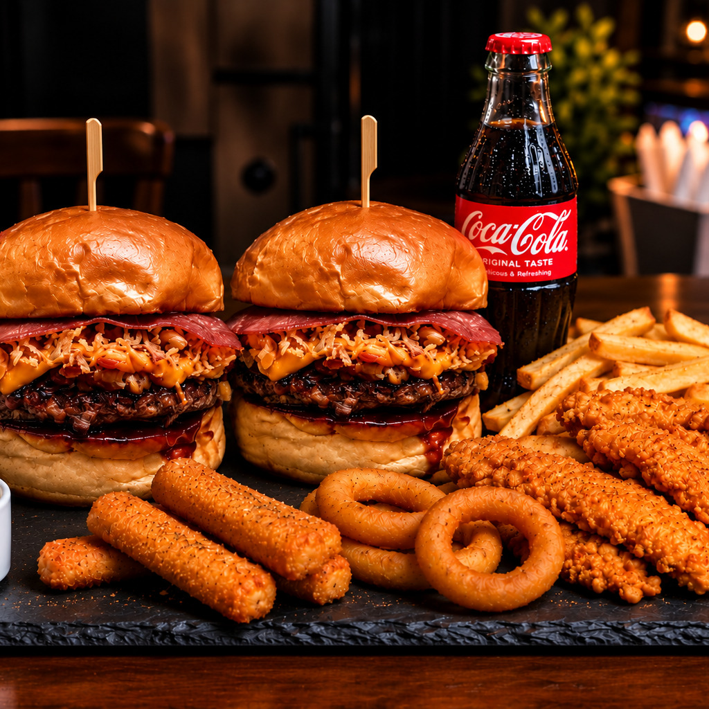 Combo Hangover Burger (150 gram) 2'li Menü