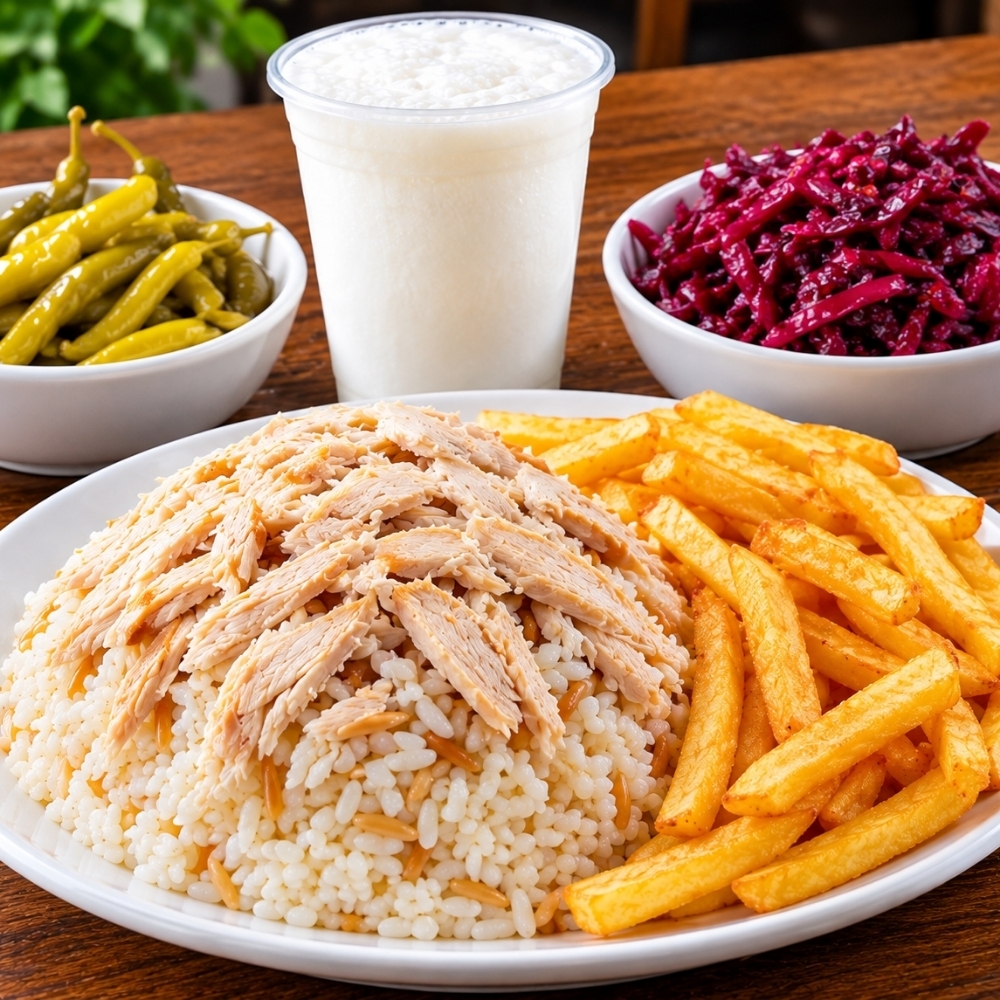 Emirzade Tavuk Pilav Menü