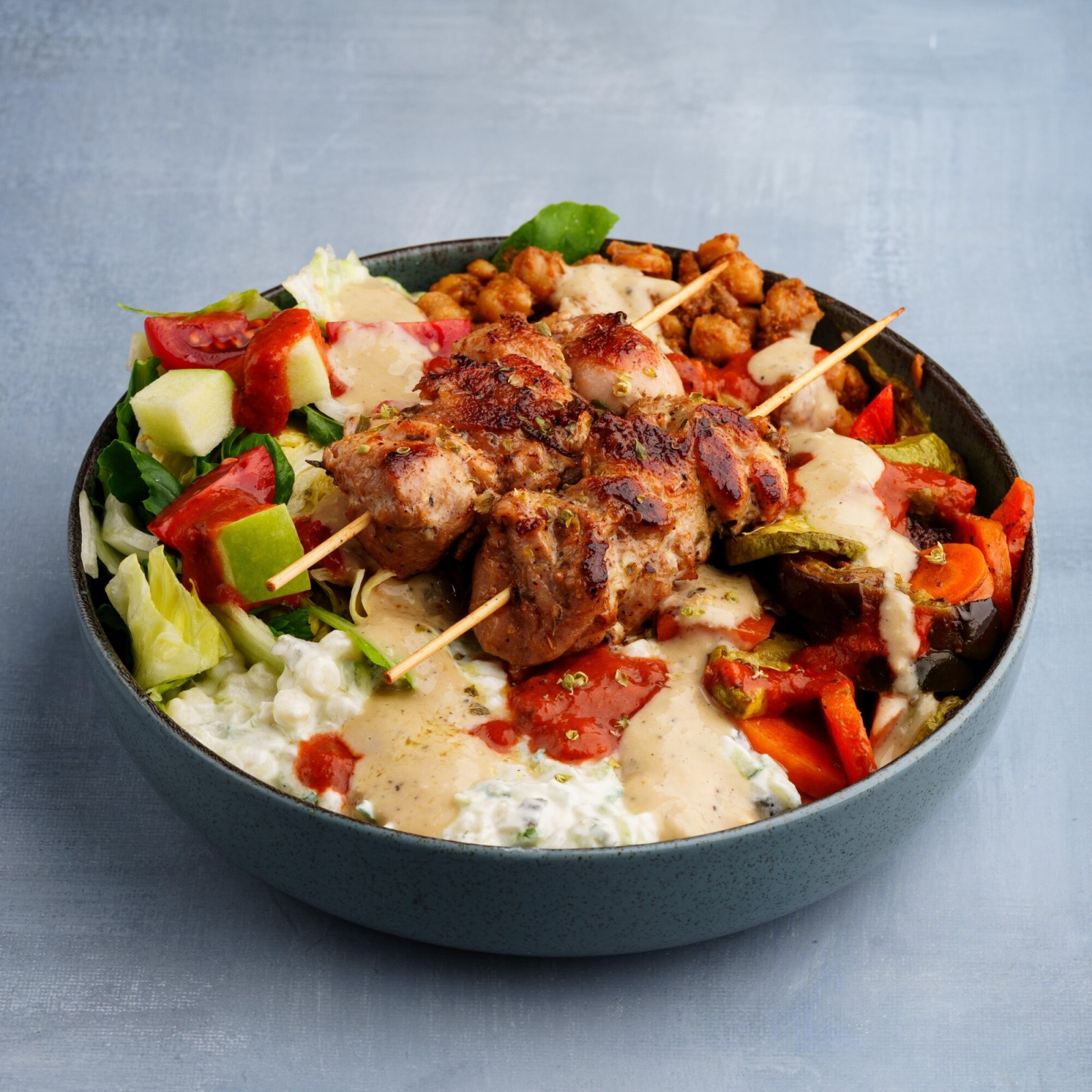 Souvla Tavuk Bowl