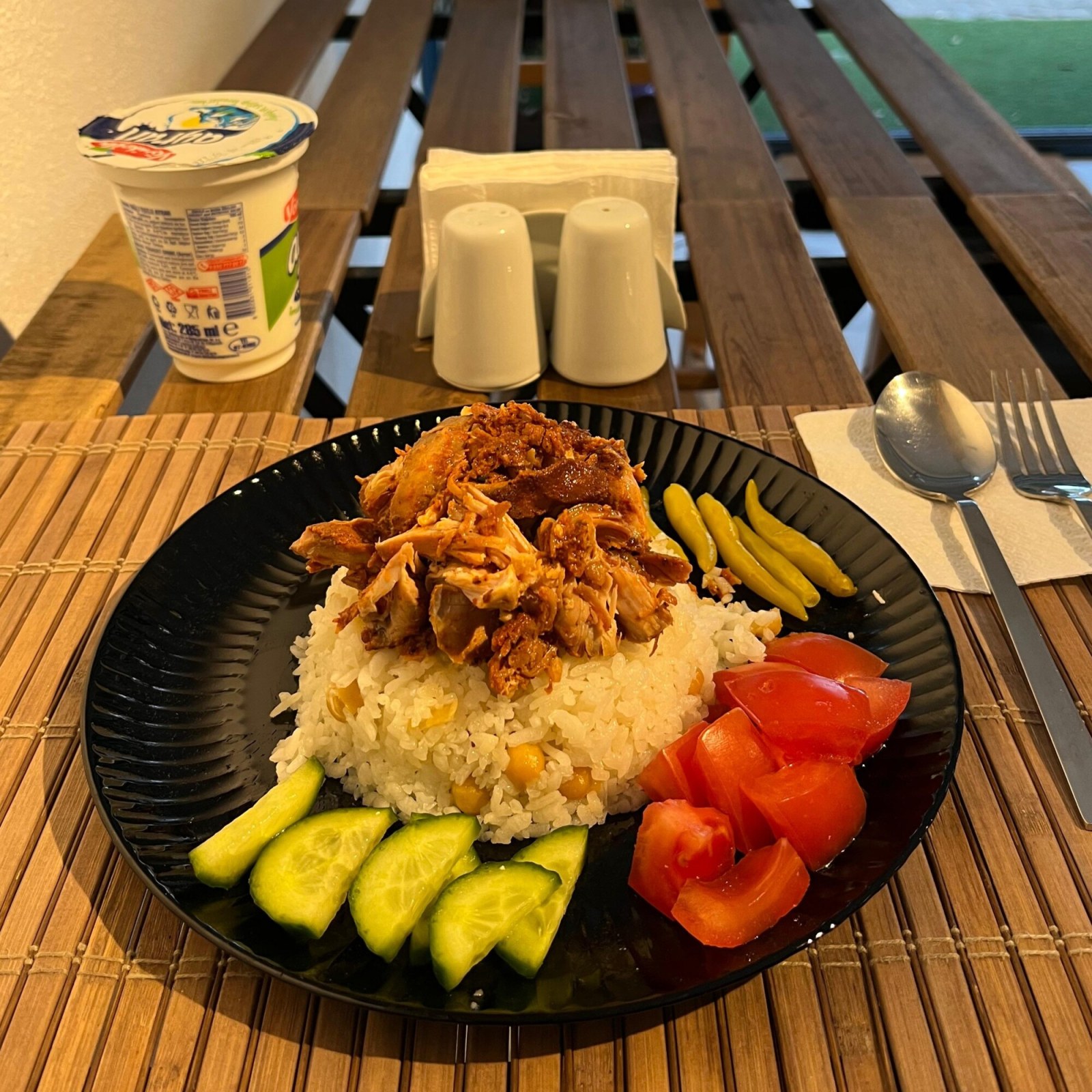 Soslu Tavuk Pilav (Büyük Boy)