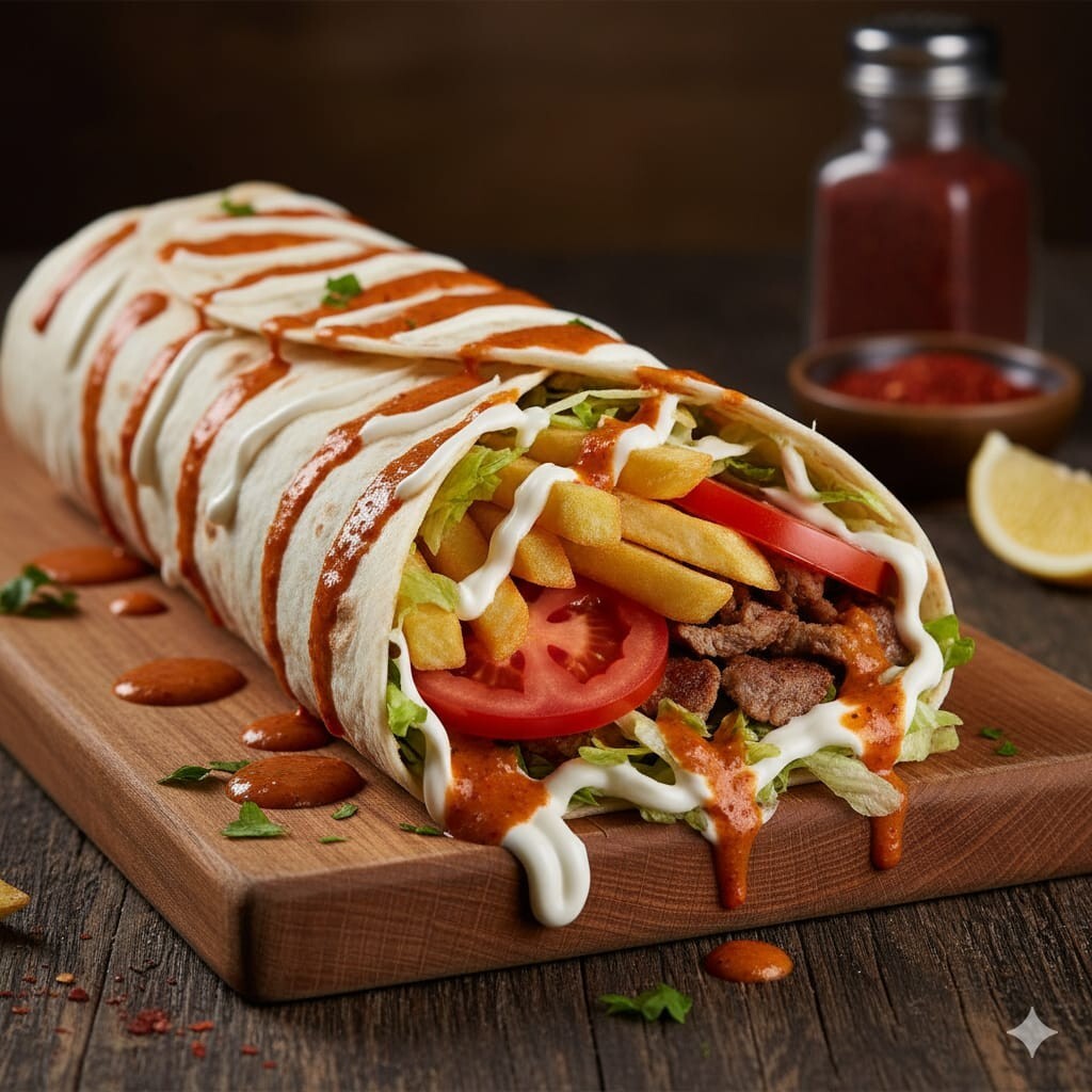 Köfte Lavaş