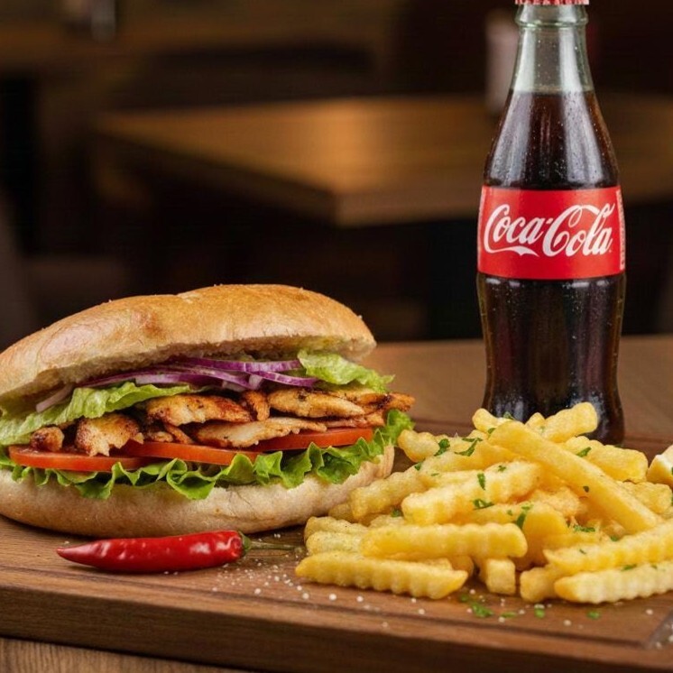 Leziz Sandviç Menü 3 + Coca Cola (200ml)