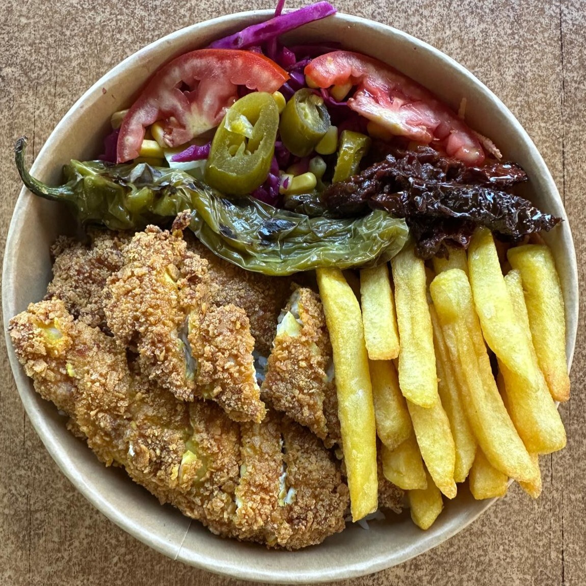 Bowl 35 Şefin Tavsiyesi Çıtır Basmati & Chef's Recommendation: Crispy Basmati