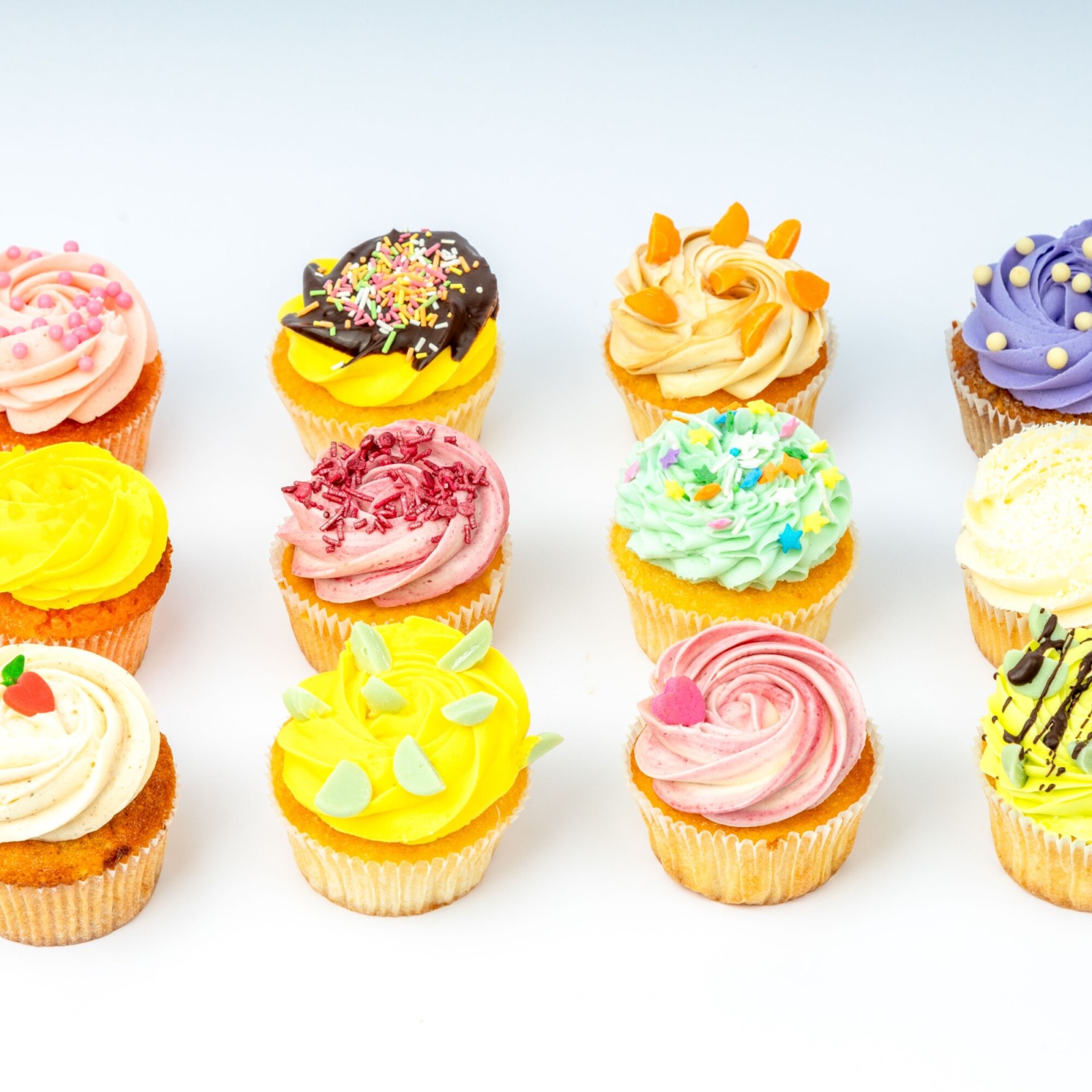 Kiwi Blossom Cupcake