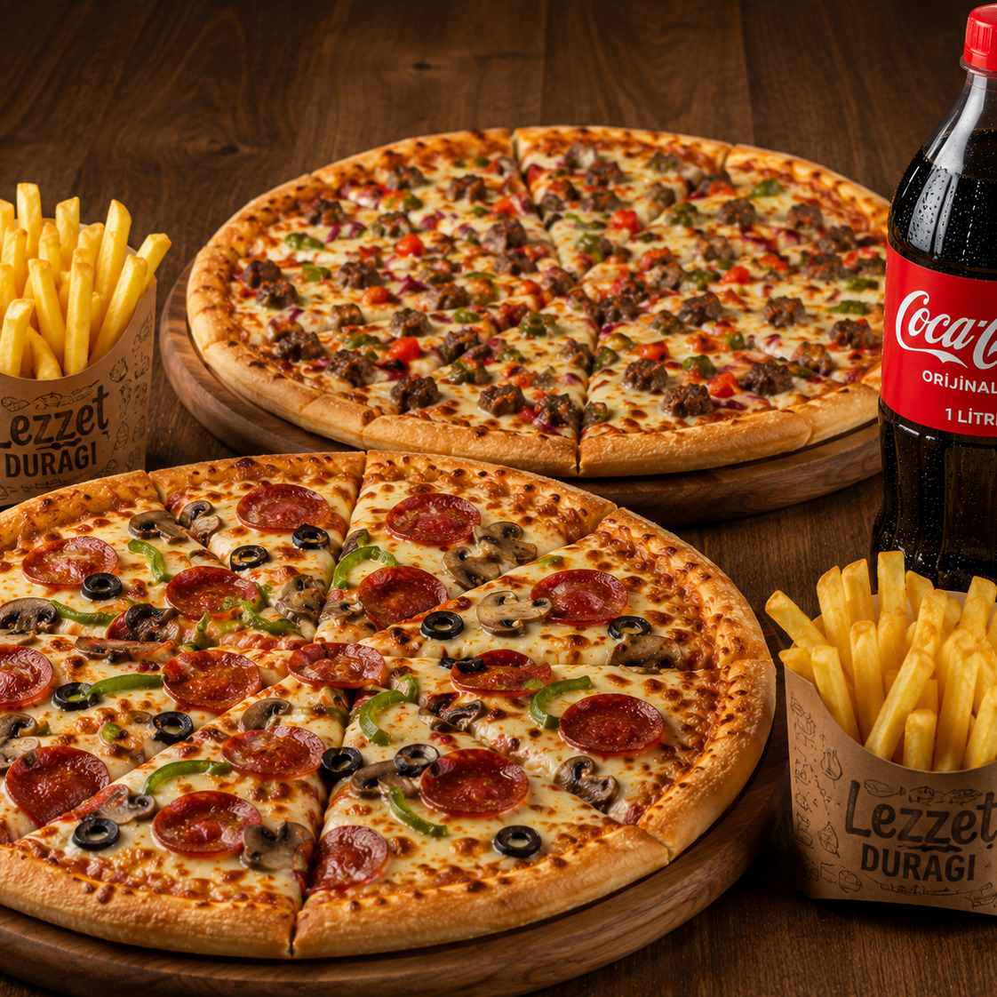 2'Li Pizza Menü