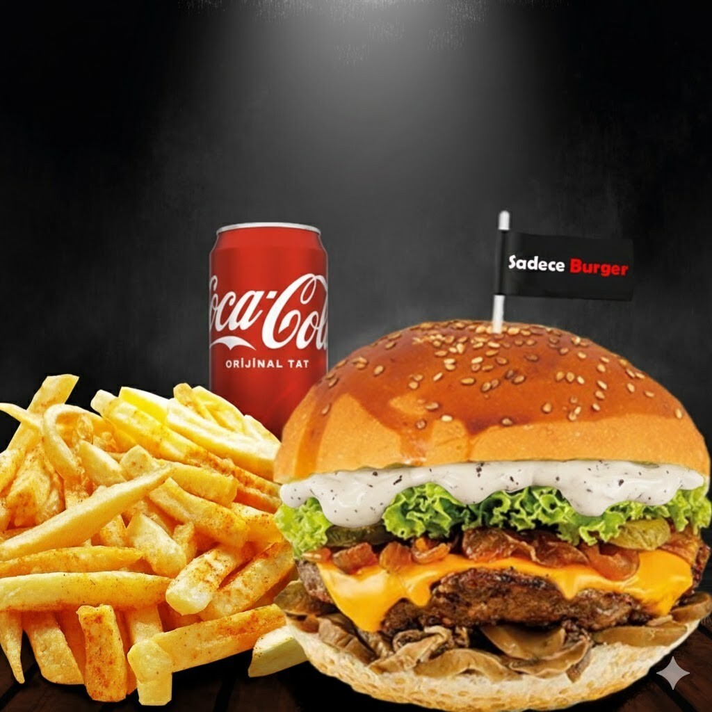 Smash Trüf Burger Menü