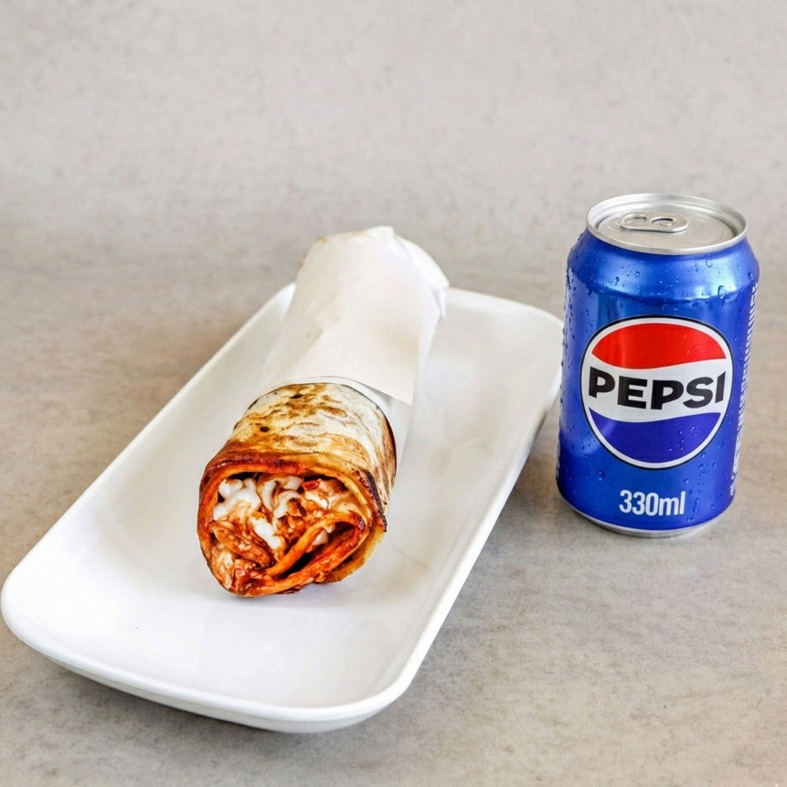 Tavuk Dürüm Menü 7 (100 gr)