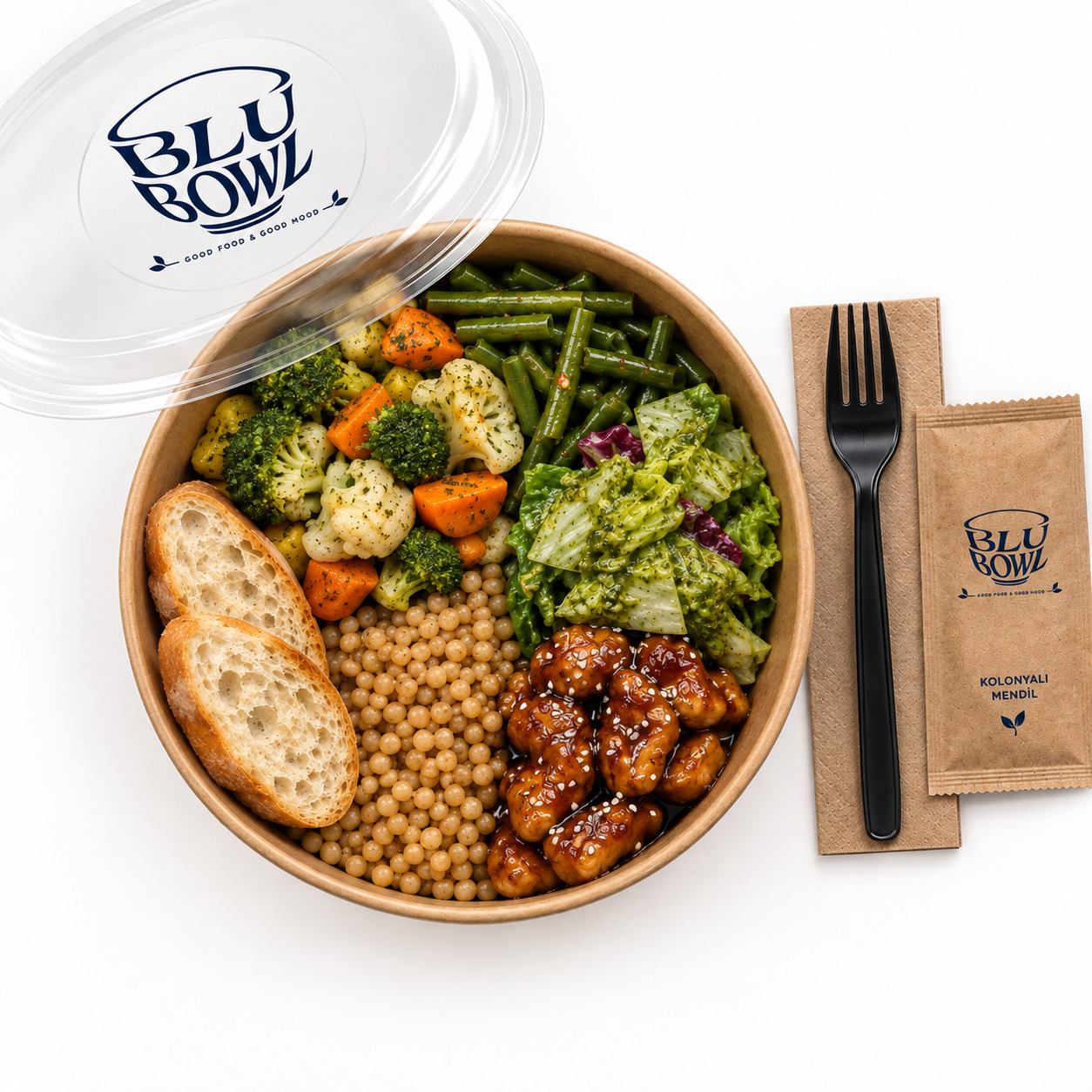 Ballı Teriyaki Soslu Tavuk Bowl