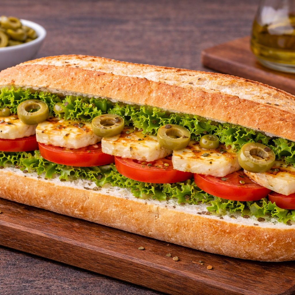 Hellim Peynirli Sandwich