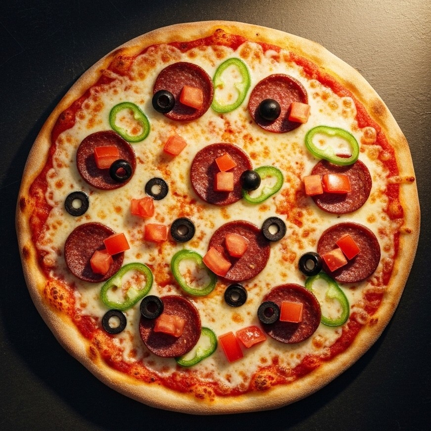 Sucuklu Büyük Boy Pizza