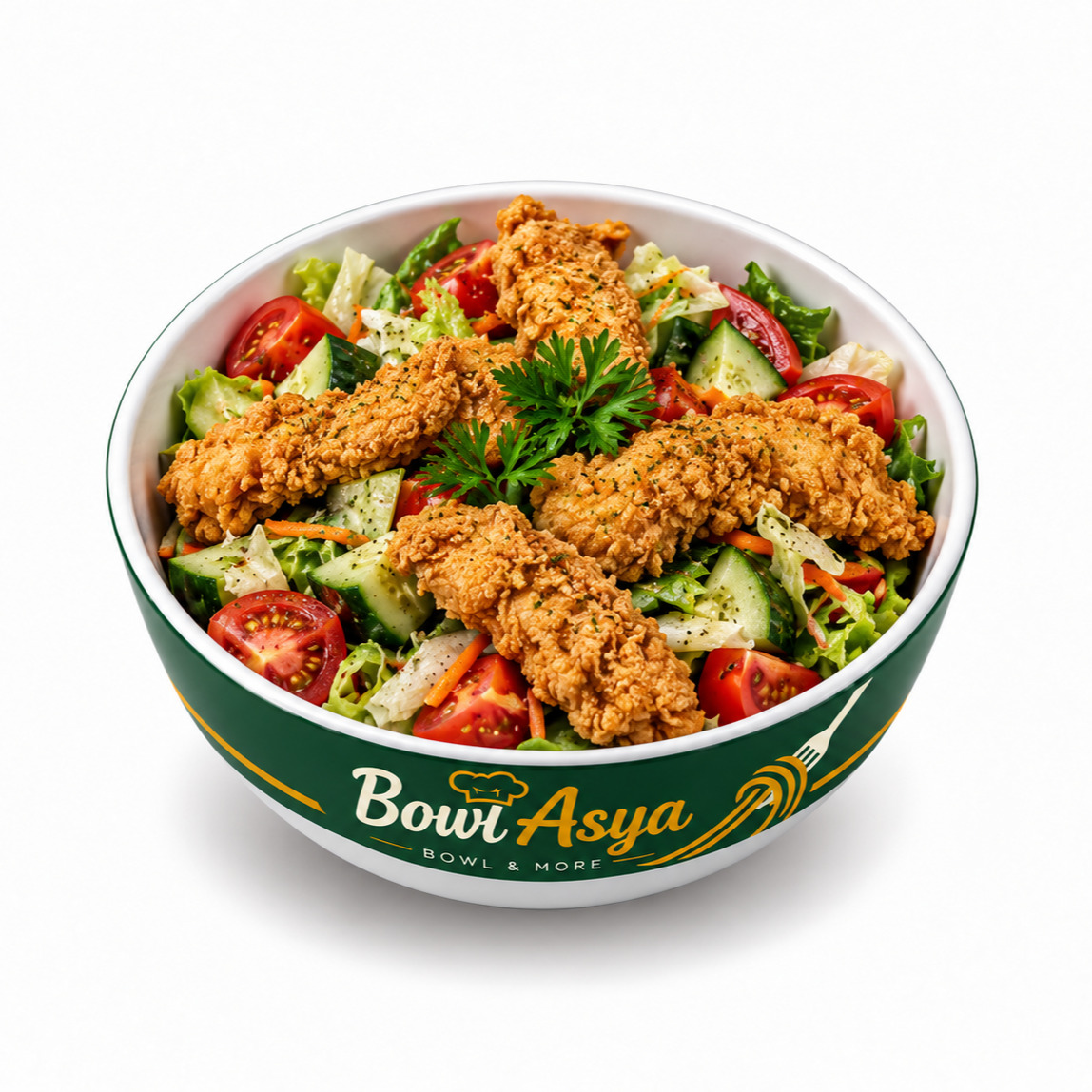 Çıtır Tavuklu Salata