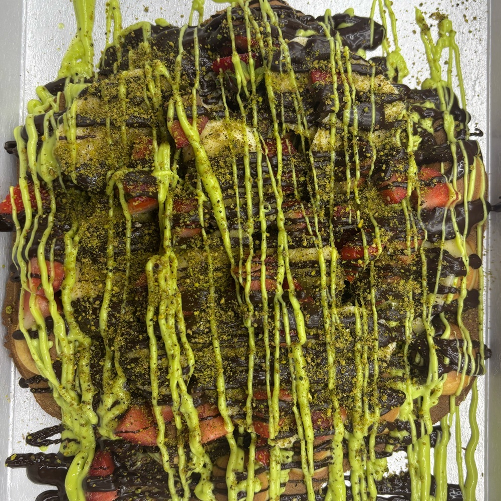 Antep Fıstıklı Waffle