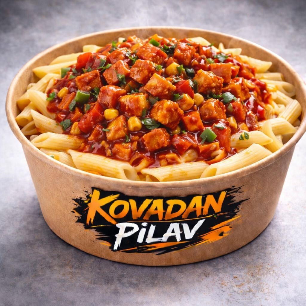 Meksika Soslu Tavuklu Makarna