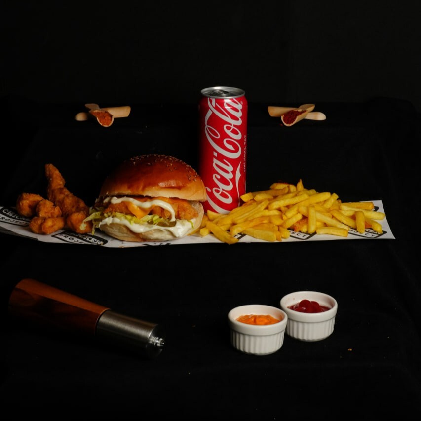 Maxi Burger Menü
