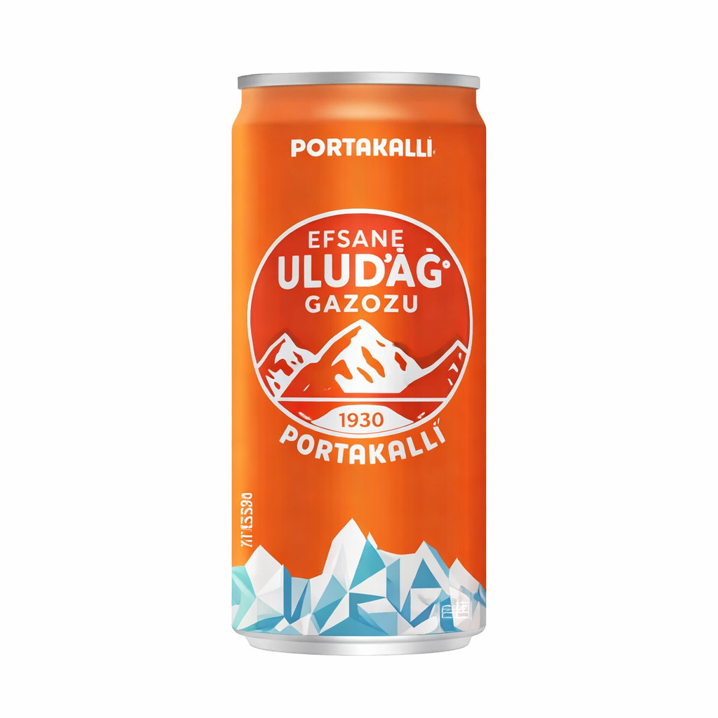 Uludağ Portakallı Gazoz (330 ml.)