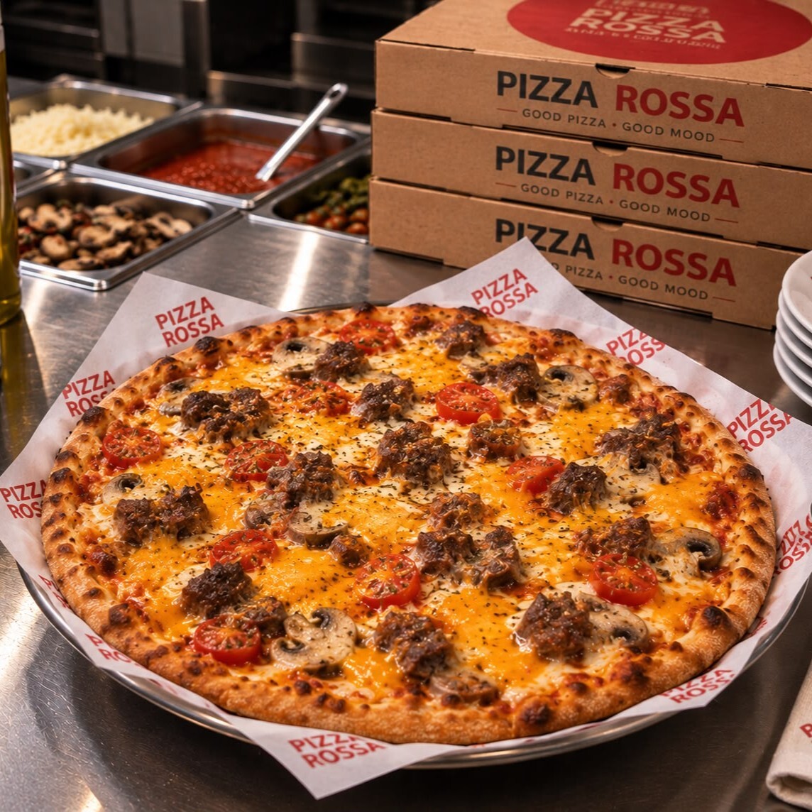 Rossa Carne Pizza