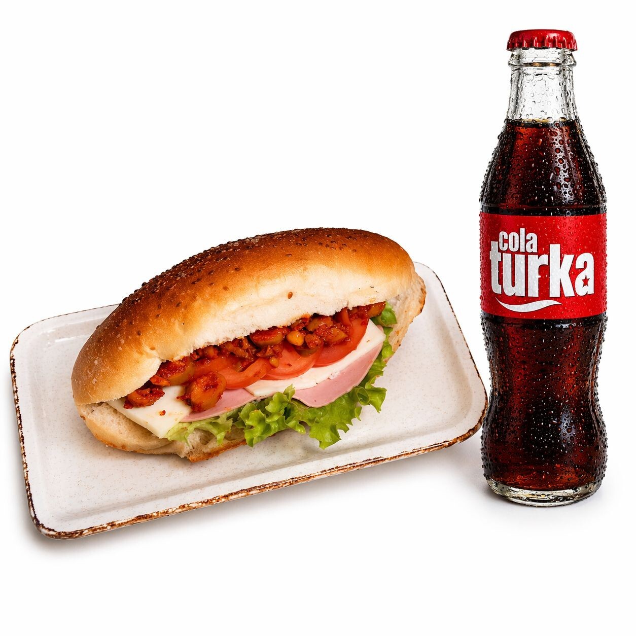 İzmir Sandviç + Cola Turka