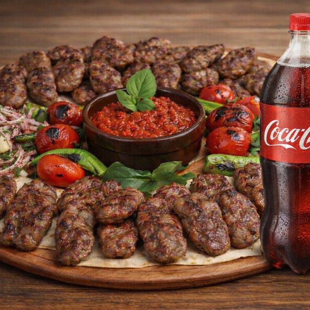 Köfte 1 Kg + Coca Cola 1 Lt