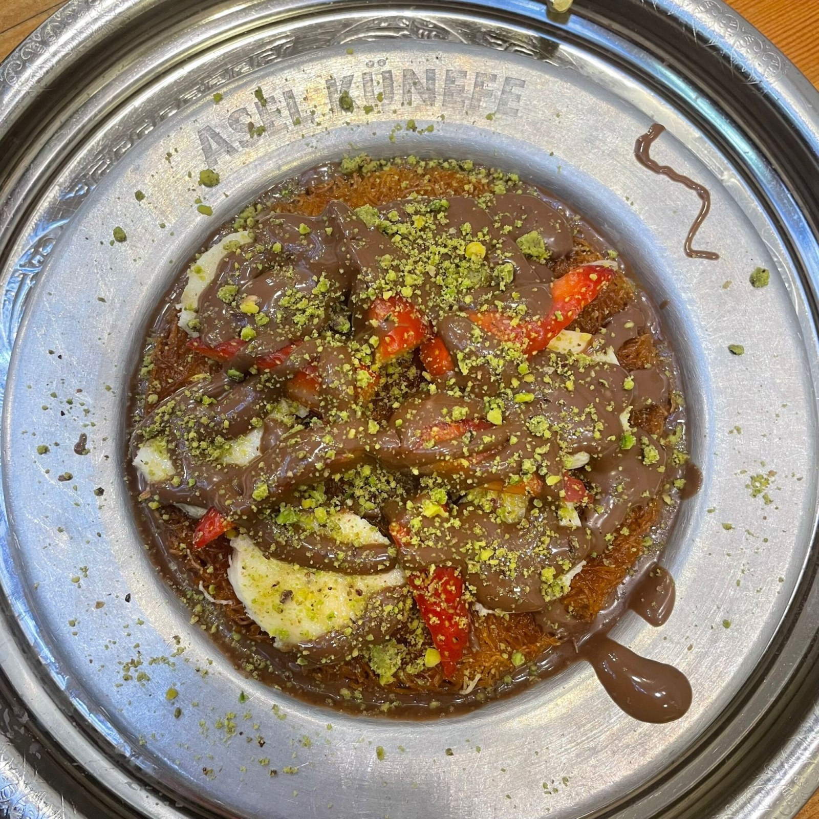 Waffle Künefe