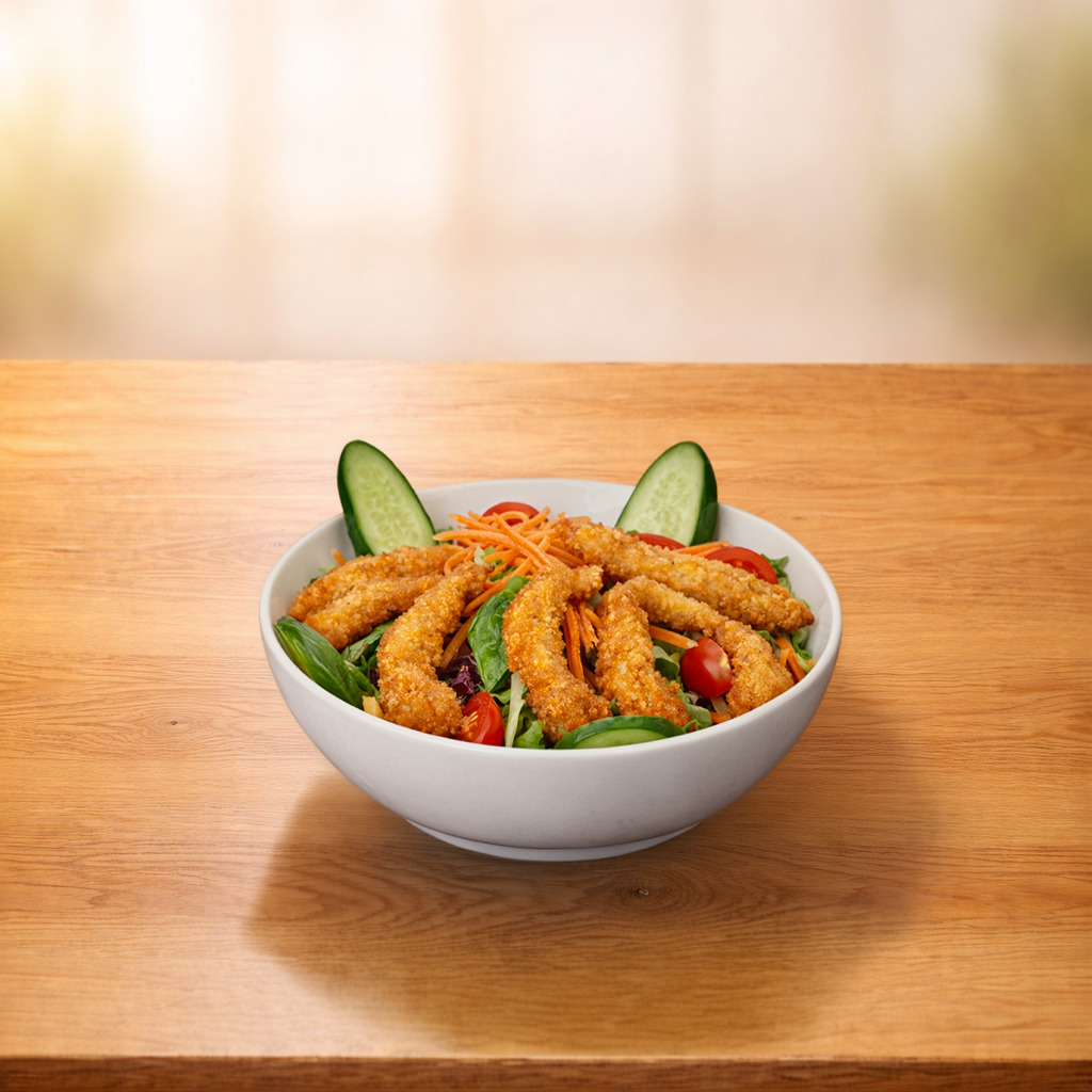 Chicken Fingers Salata