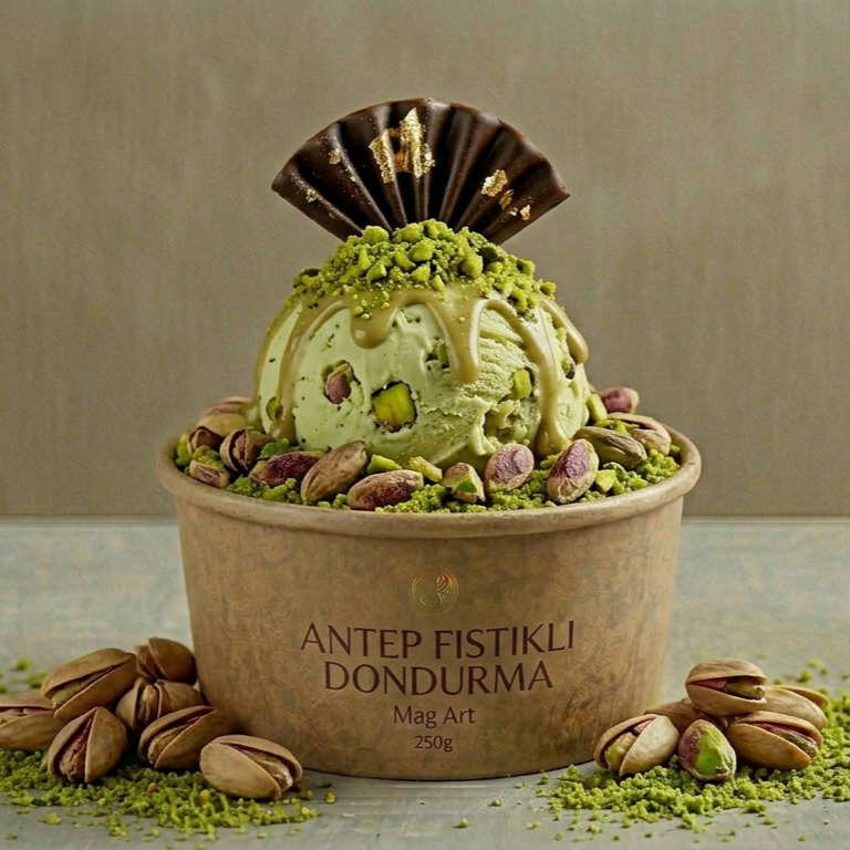 Antep Fıstıklı Dondurma (250 gr.)