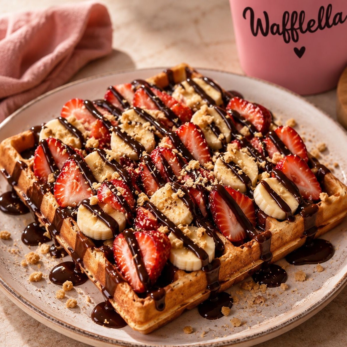 Özel Brüksel Waffle Oluştur