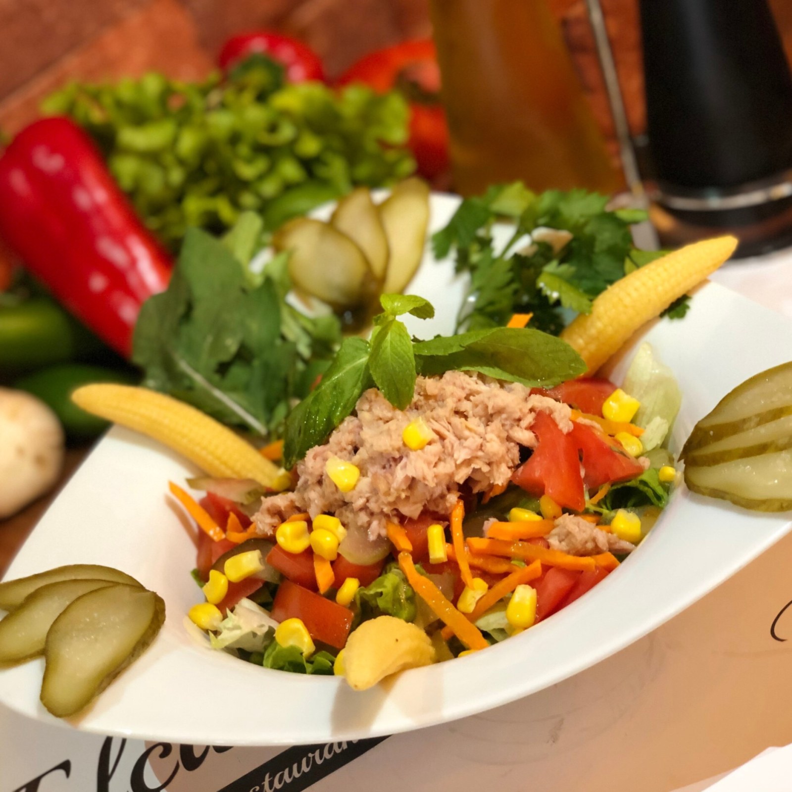 Ton Balıklı Mevsim Salata