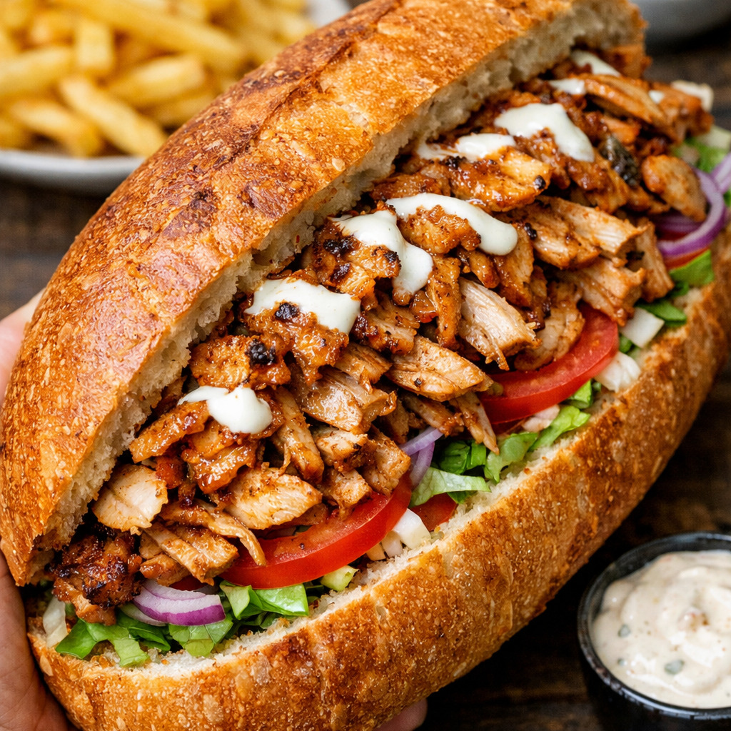 Yarım Ekmek Arası Tavuk Döner