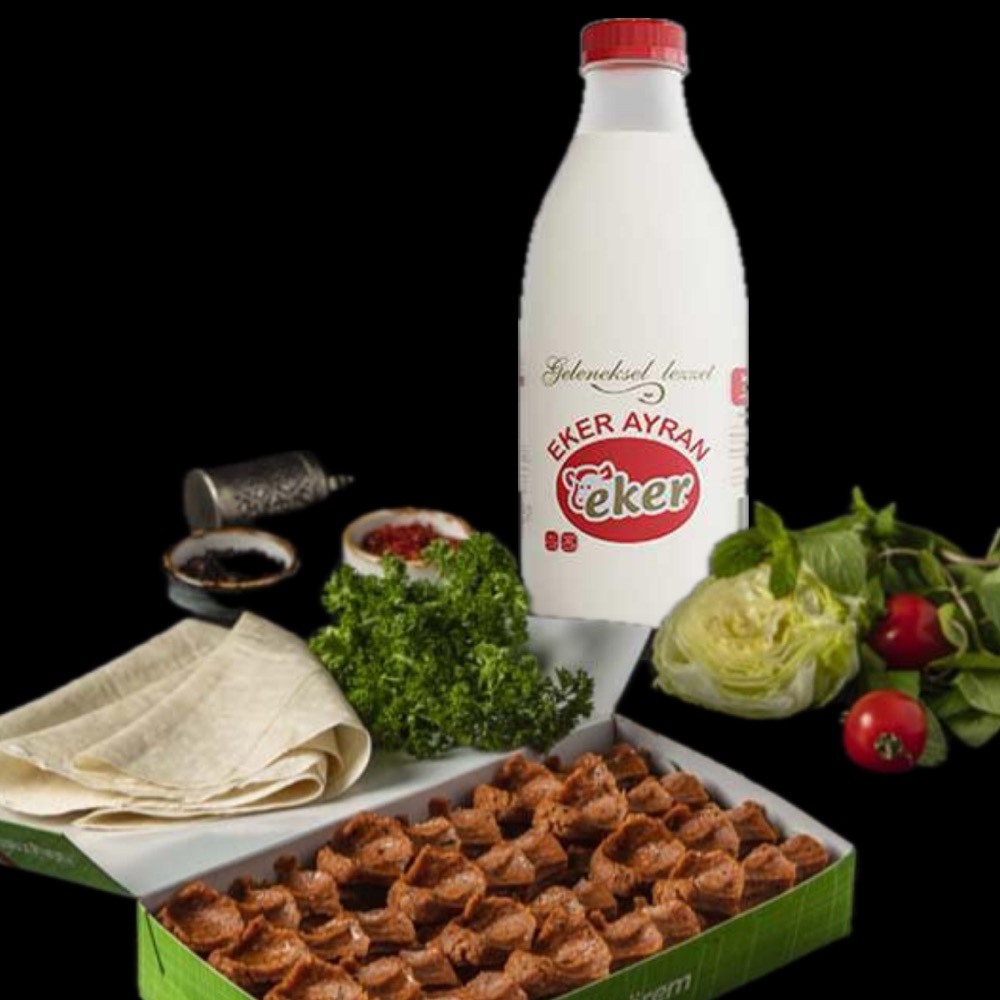 Çiğ Köfte (400 gr.) & Eker ayran(1lt)