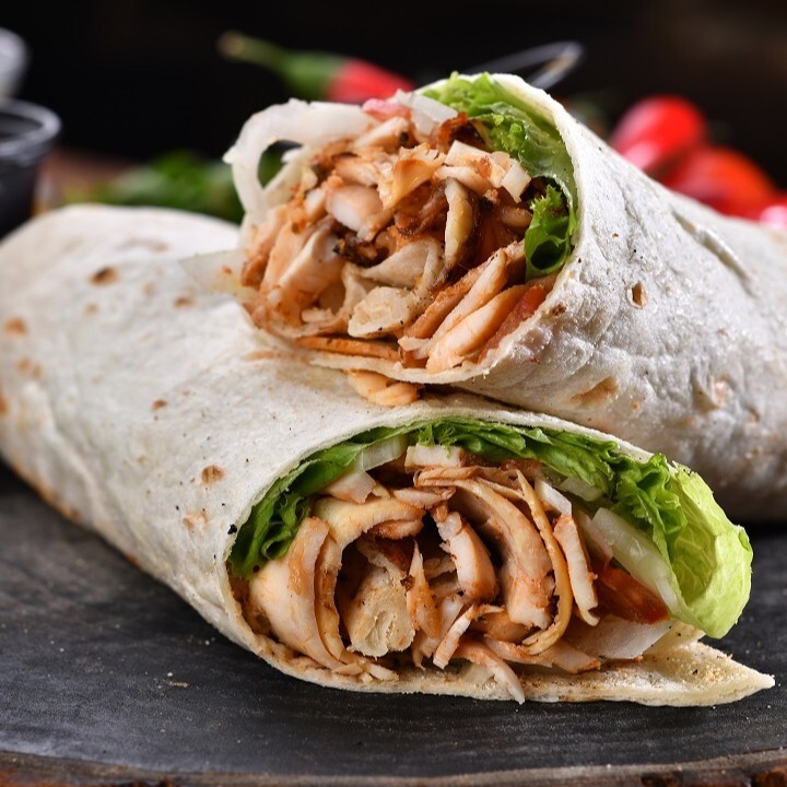 Lavaş Dürüm Tavuk Döner (100 gr)