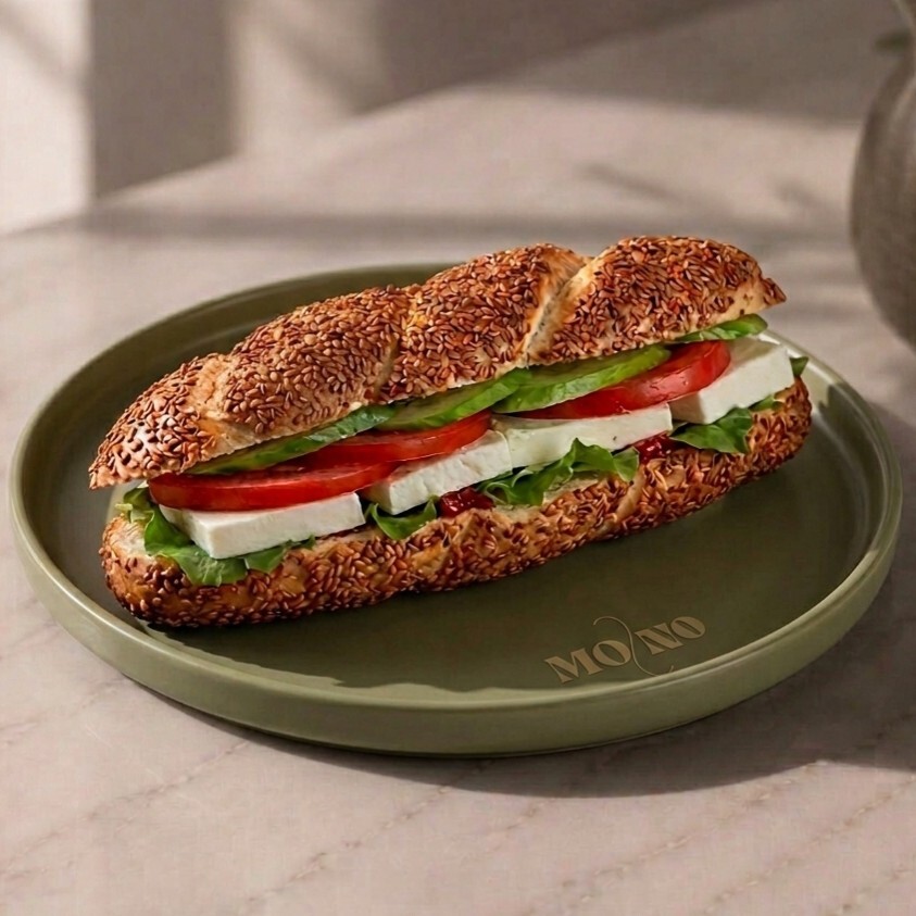 Beyaz Peynirli Simit Baget