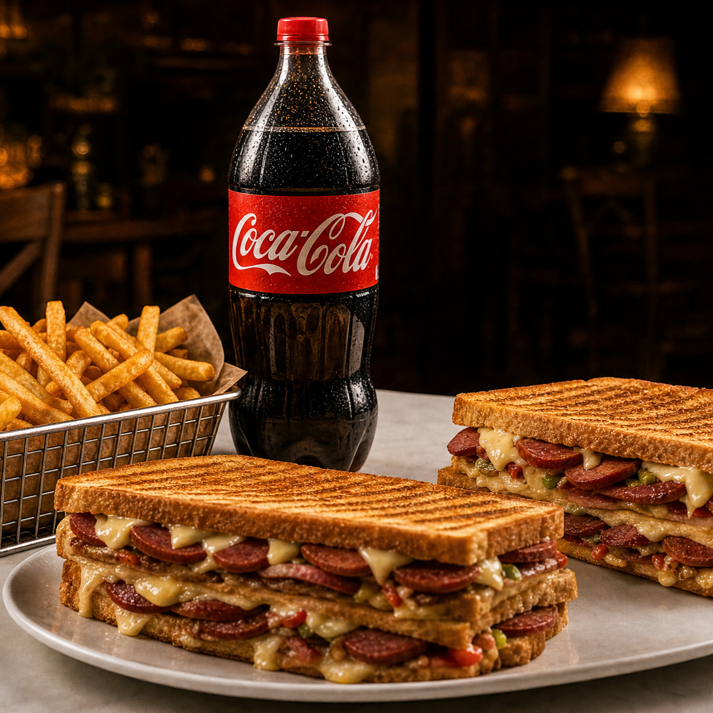 İkili Double Karışık Tost Menü