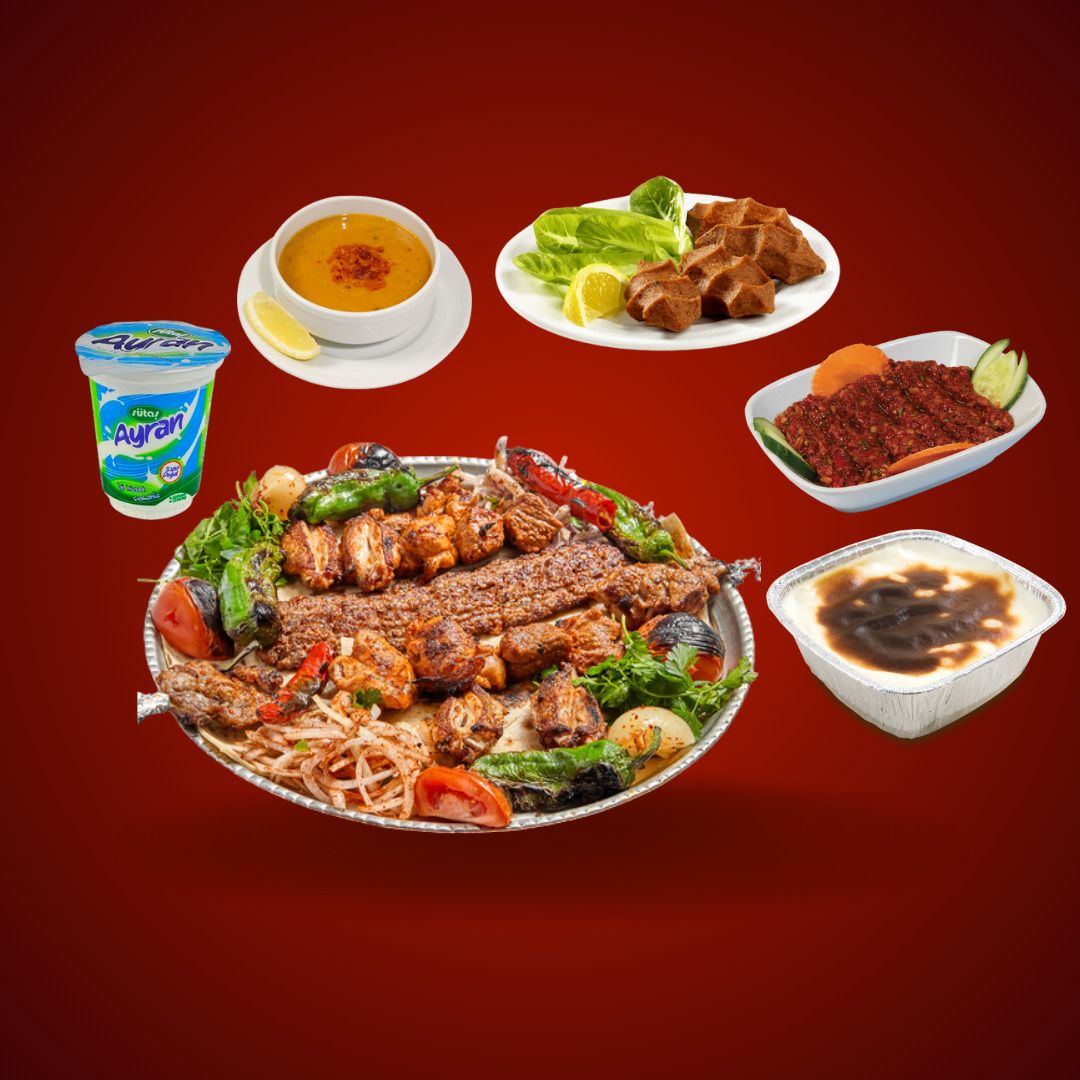 Karışık Kebap Menüsü [ Tek Kişilik ]