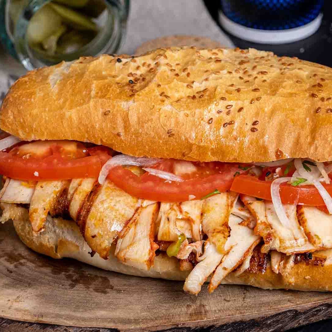 Tam Ekmek Tavuk Döner (Öğrenci)+Patates Kızartması+Ayran