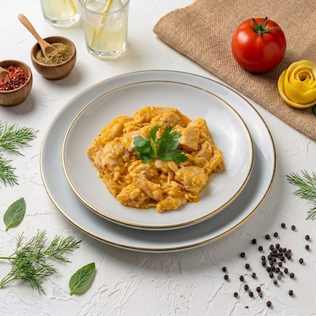 Portakal Soslu Tavuk