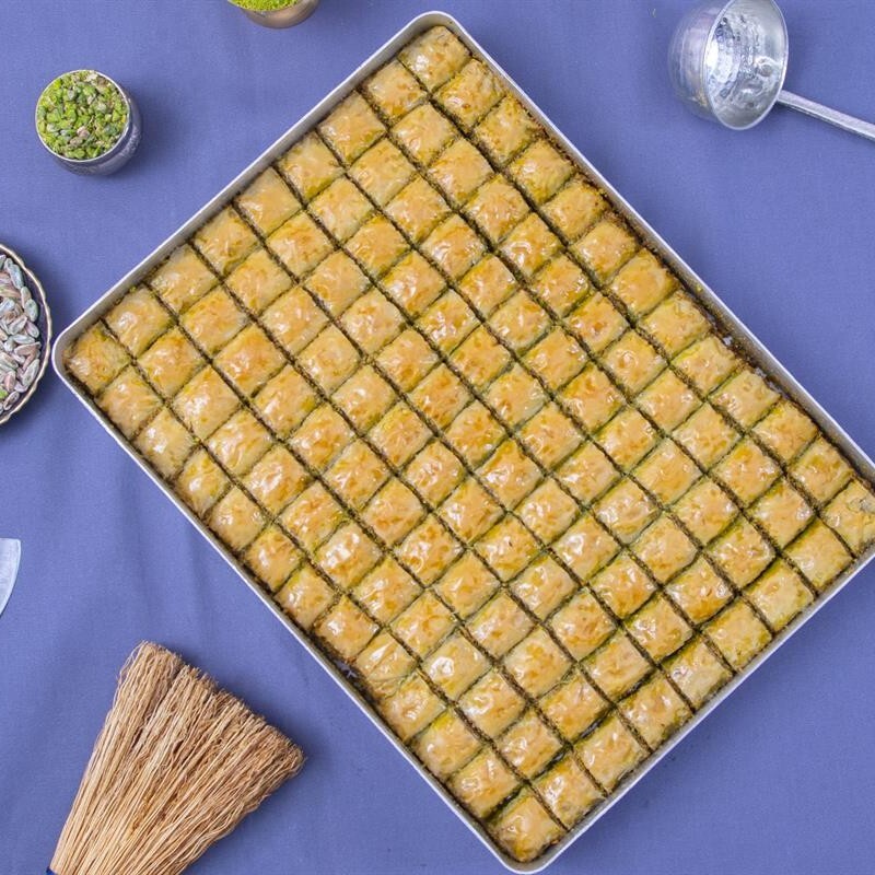 Fıstıklı Antep Özel Tepsi Baklava