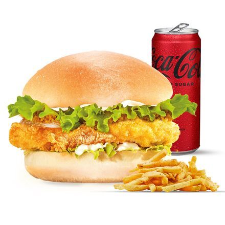 Gurme Tavuk Burger Menü