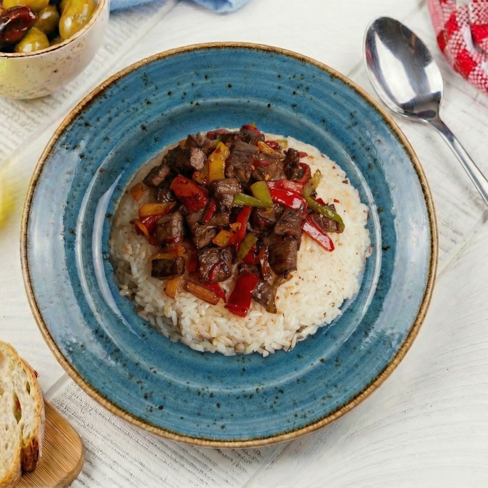 Pilav Üstü Et Sote