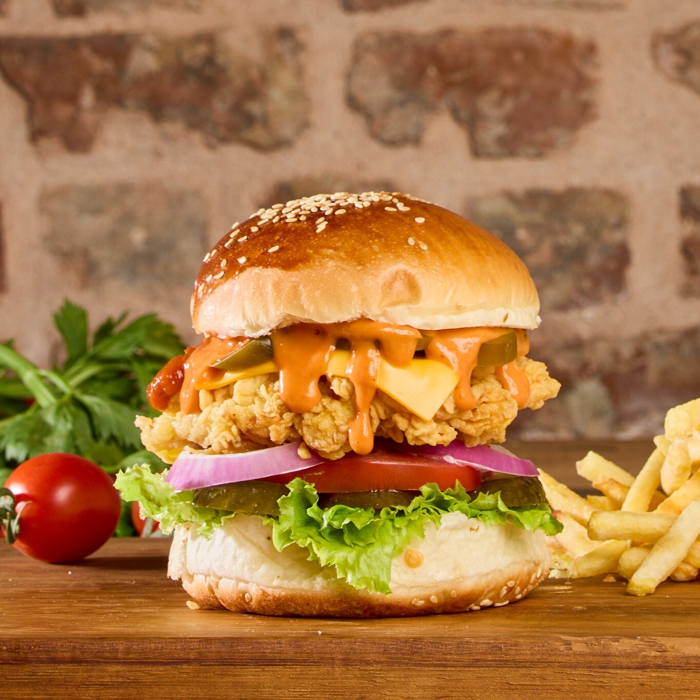 Chicken Maya Burger