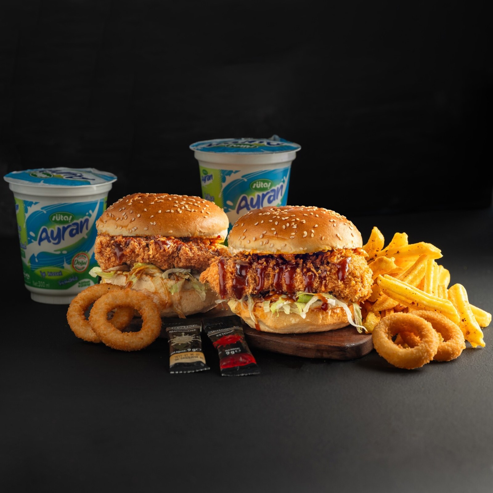 2'li BBQ Fried Menü