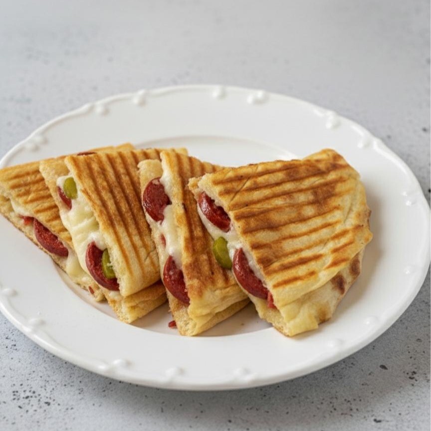 Bazlama karışık Tost