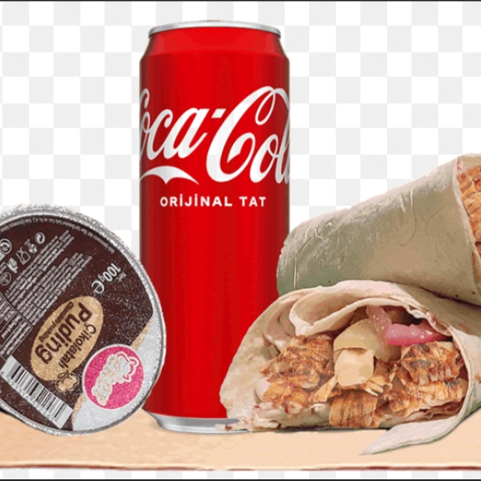 Özel Soslu Kaşarlı Dürüm & Tatlı & Pepsi