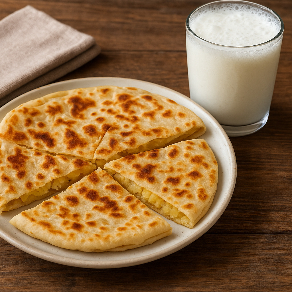 Patatesli Gözleme + Ayran
